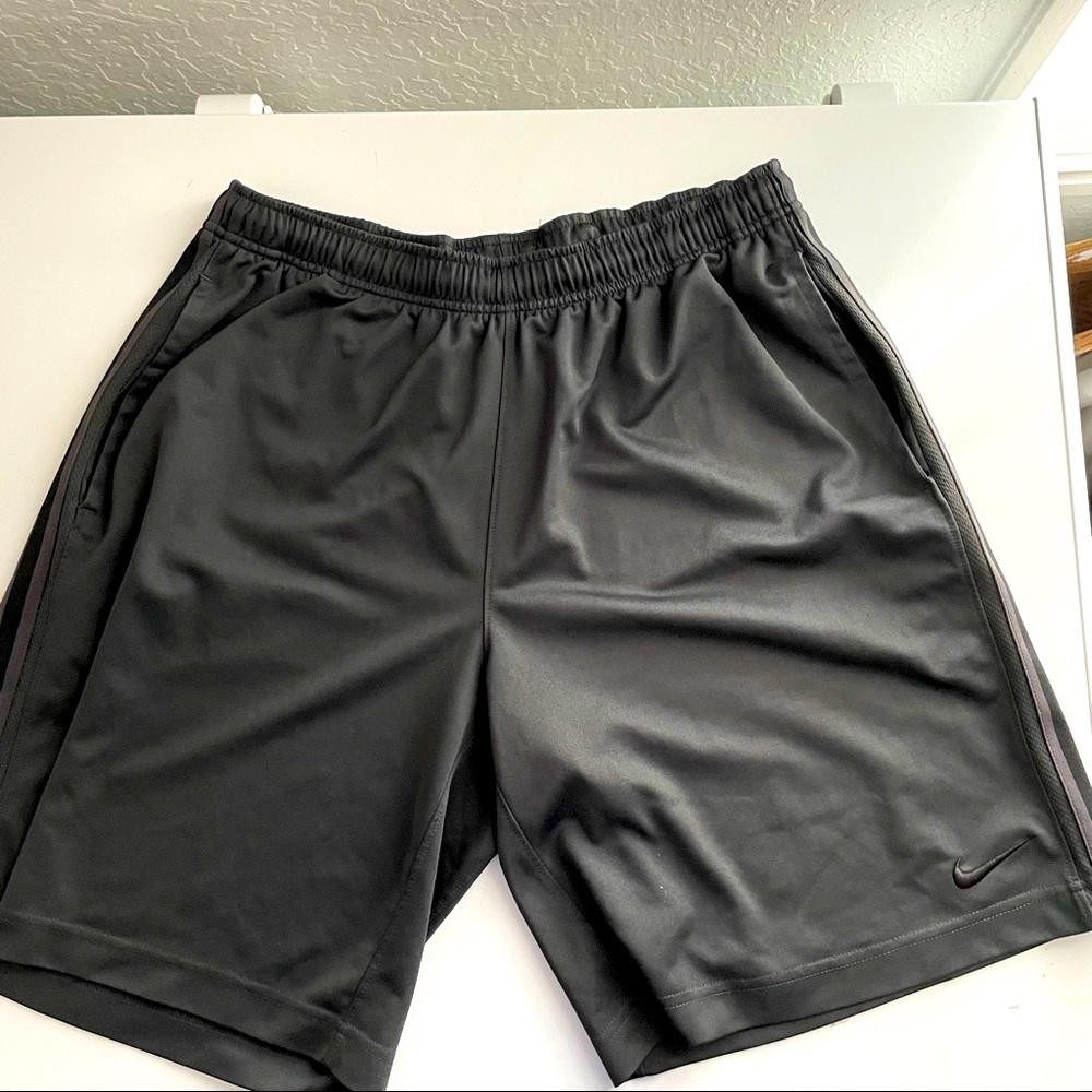 Nike large gray training shorts